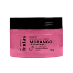 Esfoliante Corpo e Rosto Morango + Ácido Hialurônico